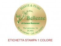 Etichette adesive grandi per fioristi, fiorai e vivaisti (mm 51X51)  (cod.94G)
